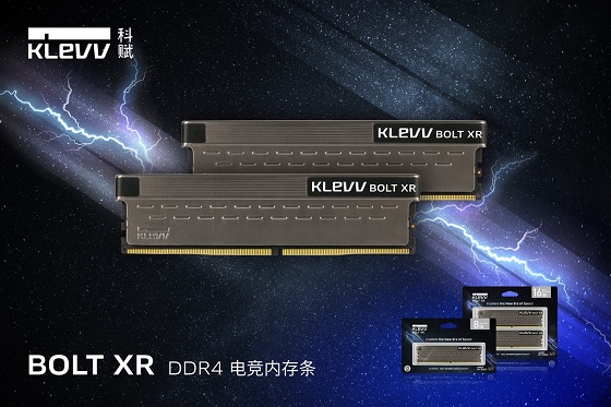 KLEVV�Ƹ�����CRAS XR RGB/BOLT XR DDR4��Ƶ/�羺�ڴ棬̽�������¼�Ԫ