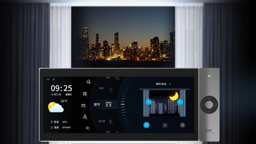 狄耐克智慧家庭中控屏:有颜有料的实力派